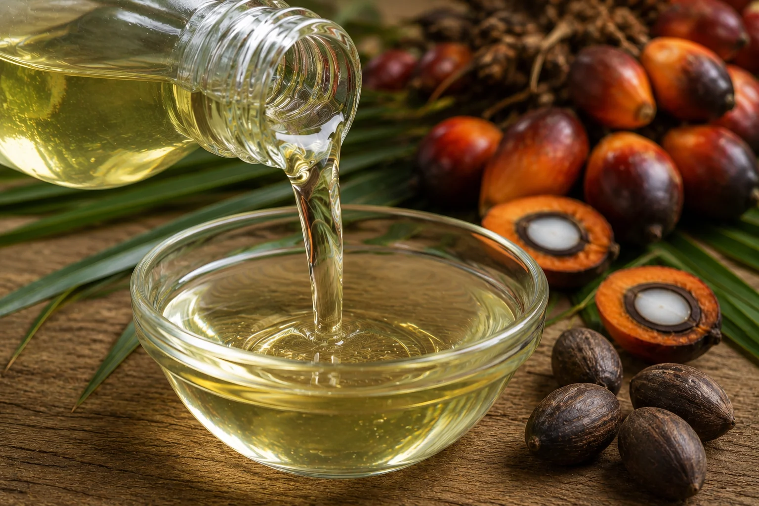 L'huile de palmiste